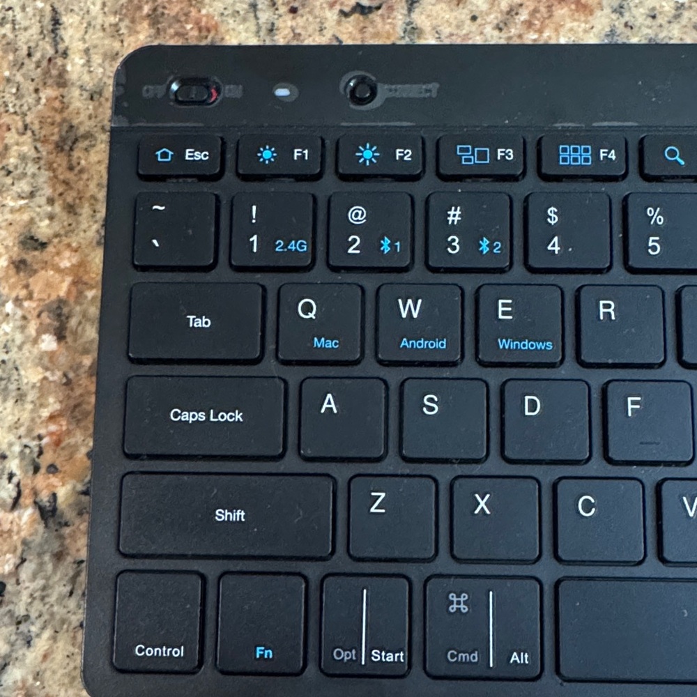 JLab Black Wireless Keyboard - Picture 3 of 7